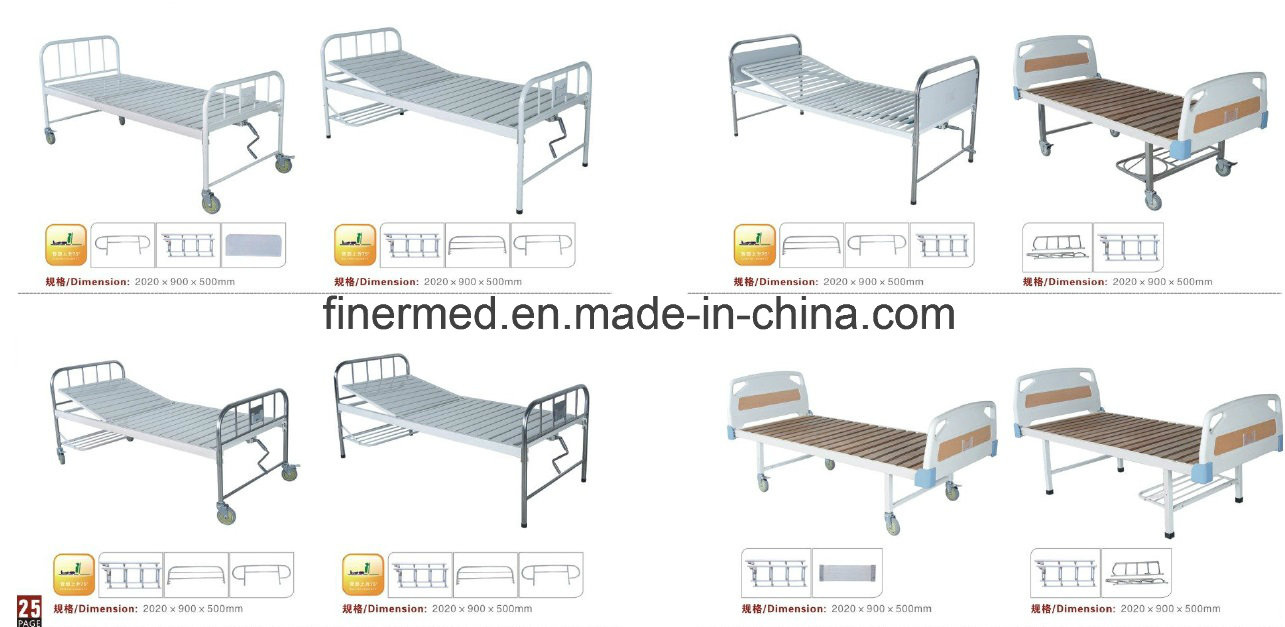 Mechanical Semi Fowler Manual Bed for Hospital