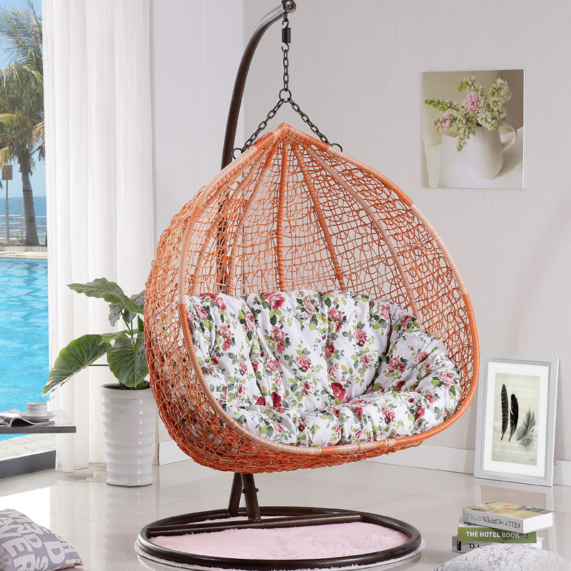 2017 New Double Swing Swing, Rattan Furniture Rattan Basket Double Position (D151)