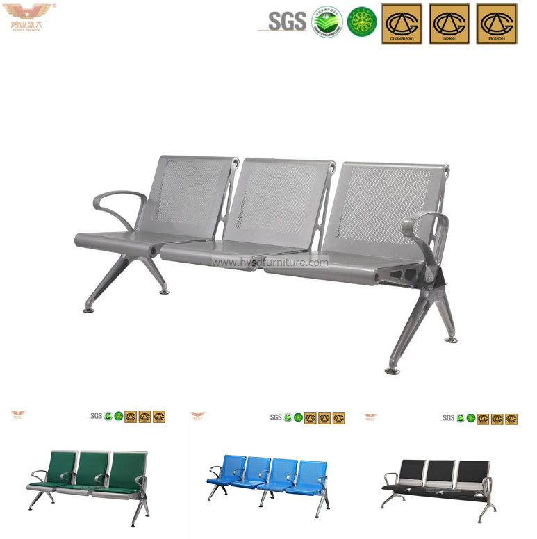 Stainless Steel Public Furniture Airport Hospital Waiting Bench Chair (HYSD-800)