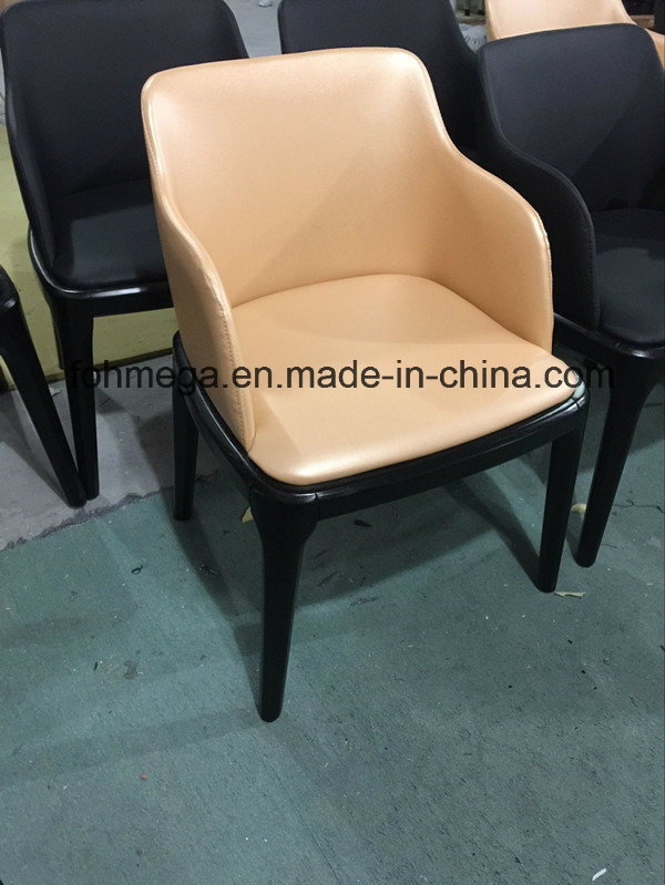 High Quality PU Leather Restaurant Lounge Chair (FOH-BCA25)