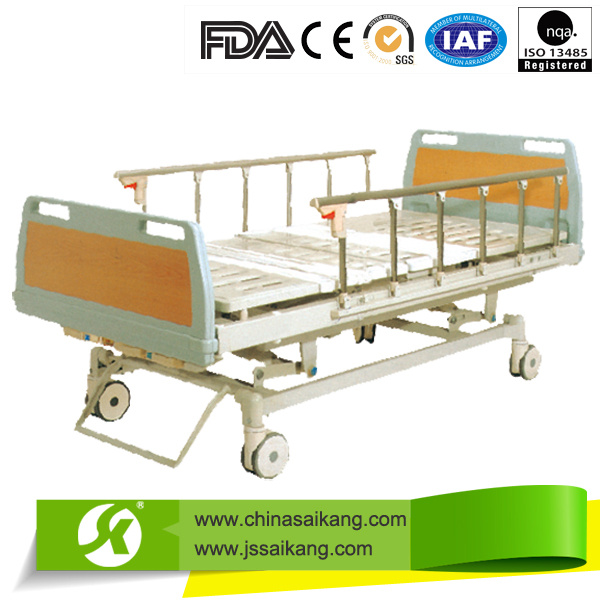 Sk049 China Manufacturer Luxury Hospital Manual Bed