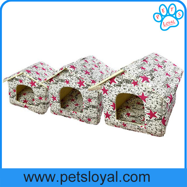 Factory Wholesale 3 Sizes Fashion Pet House Dog Cat Bed