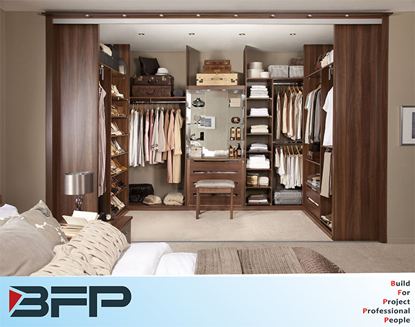 Classic Designs Bedroom Furniture Walk in Wardrobe for Sale