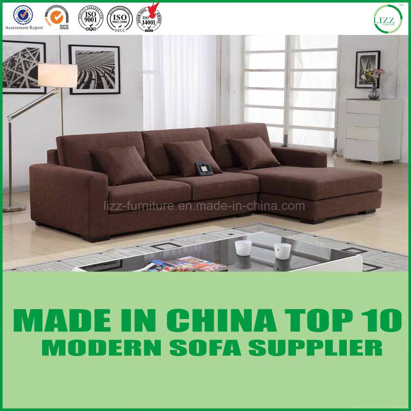 Denmark Golden Quality Fabric Corner Sofa Furniture