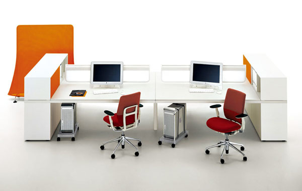 2 Seats Office Workstation with Cabinet (OD-56)