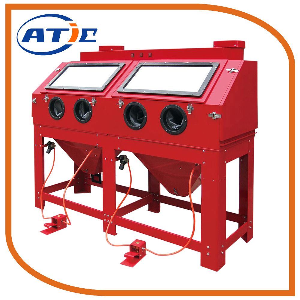Paralleled Cabinet Sand Blasting Machine, 880L Sandblaster Cabinet for Sale