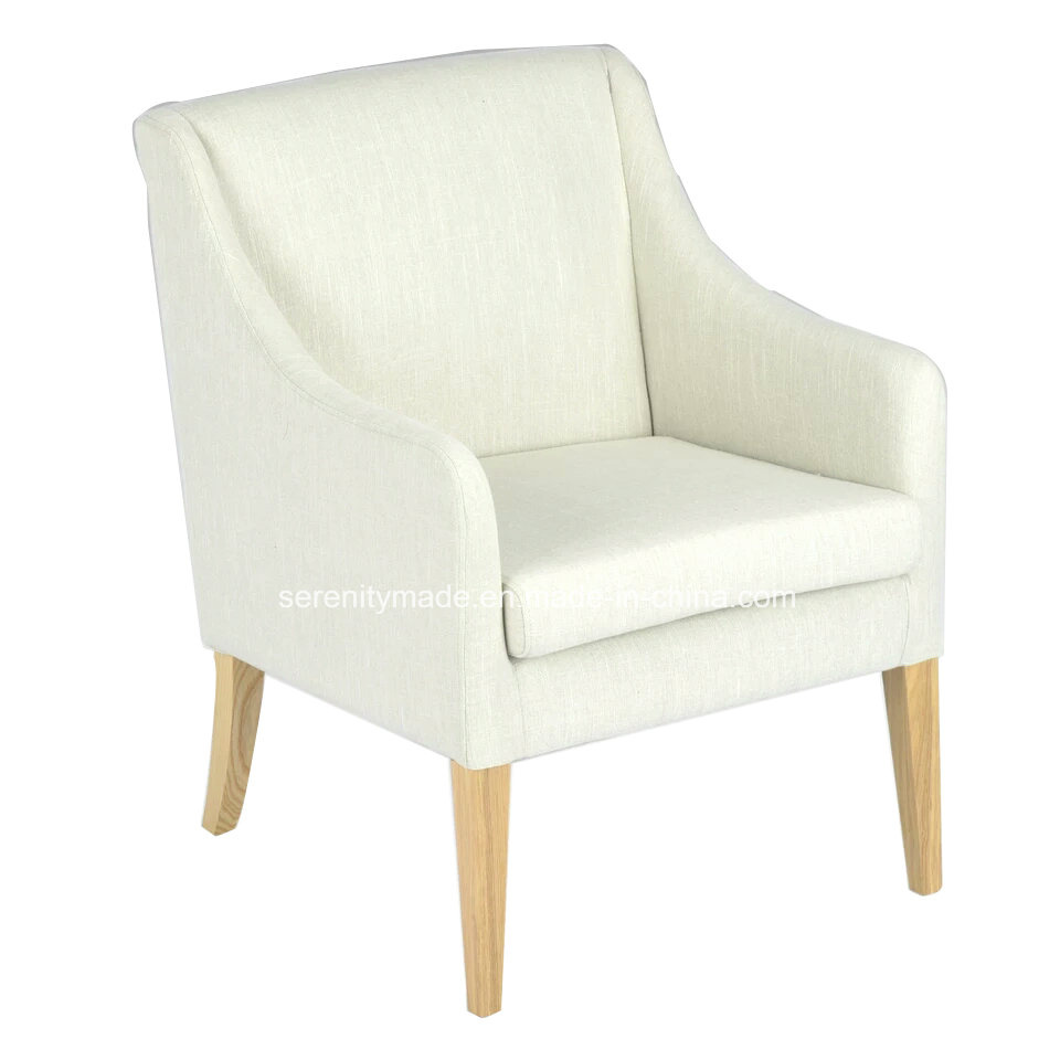 Modern Furnitue Velvet Upholstery Lounge Fabric Chair for Bar and Club