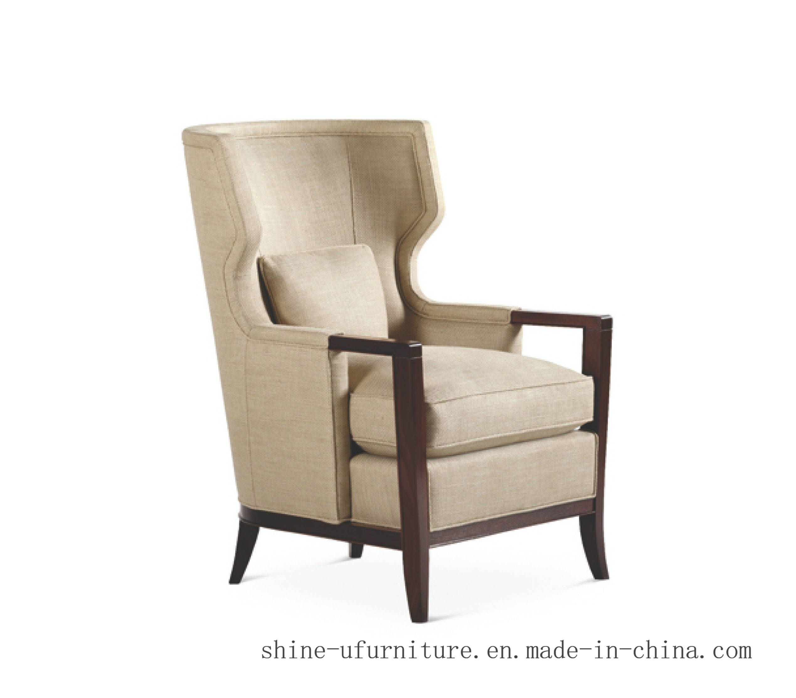 Lobby High Back Furniture Living Room Single Sofa