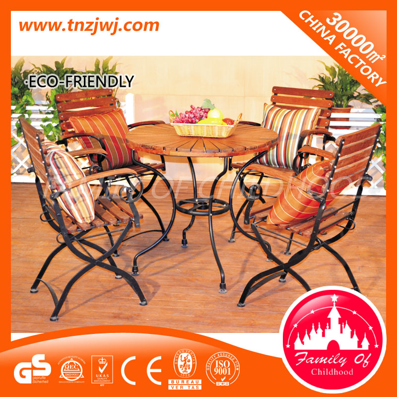 Comfortalbe Outdoor Furniture Wooden Folding Beach Chair with Back