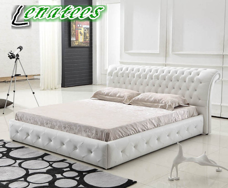 A029 French Design Wooden Bedroom Bed