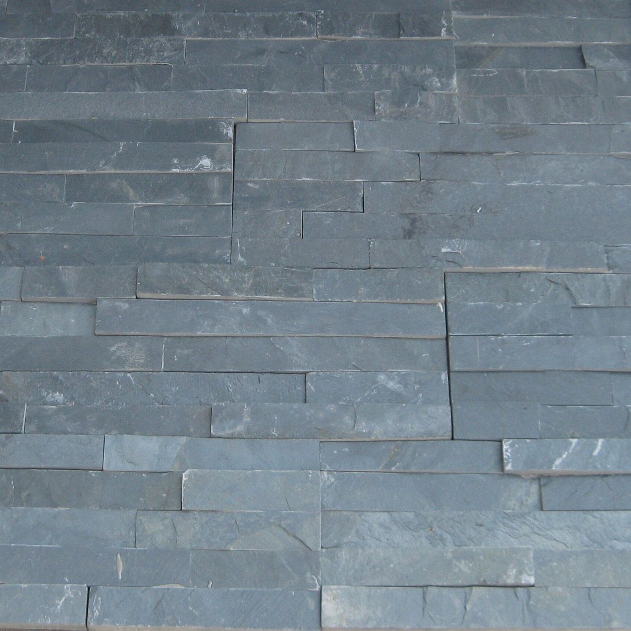 China Black Slate Cultured Wall Stone