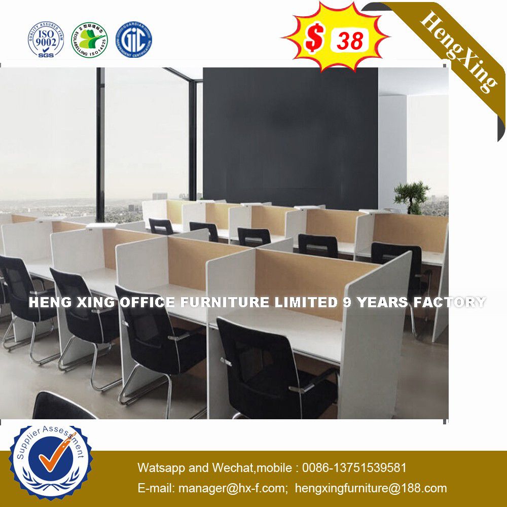 Loft Market MDF White Color Office Workstation (HX-8NR0013)