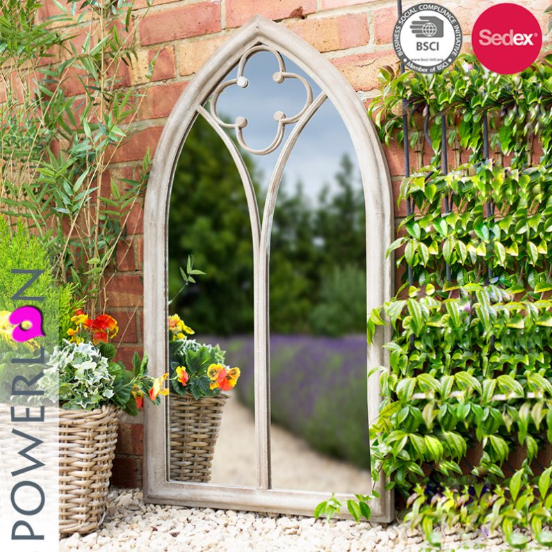 Handmade Antique Garden Mirror for Decoration