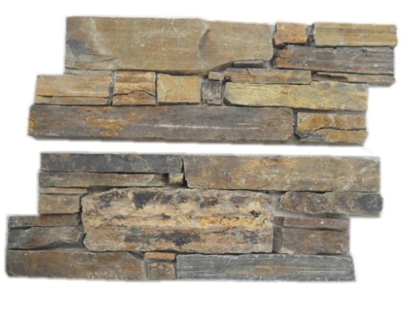 Back Cement Slate Tiles Cultural Stone for Wall