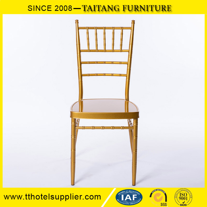 Stacking Banquet Wedding Metal Aluminum Chiavari Chair
