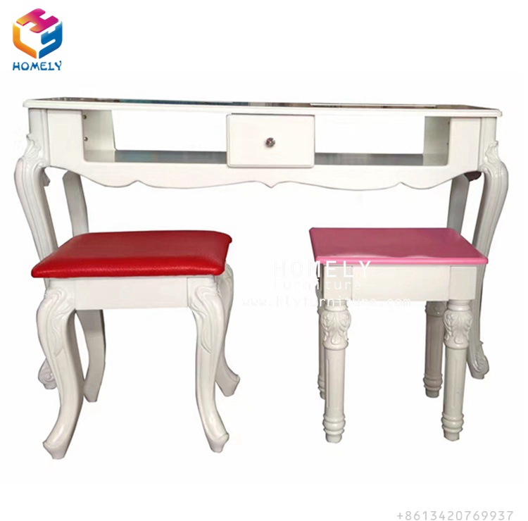 Wholesale MDF Melamine Salon Beauty Manicure Nail Table