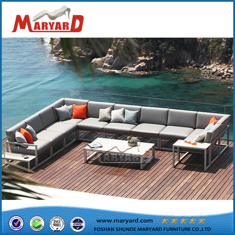 Modern Design American Style Outdoor Fabric Sectional Sofa