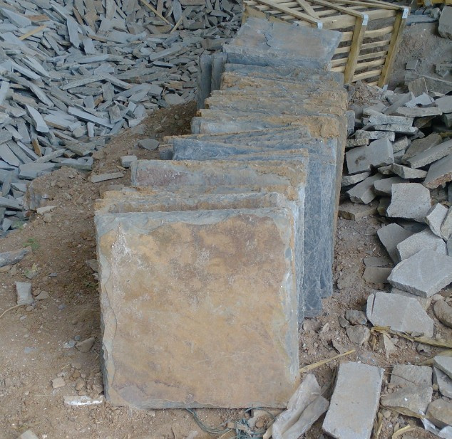 Decorative Slate Natural Stone Column Capping (SMC-PC053)