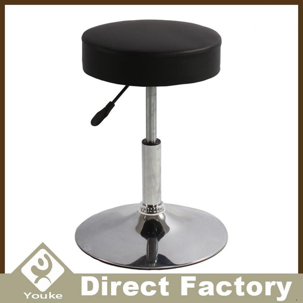 No Folded Round Bar Stool with Metal Base (YK-9224)