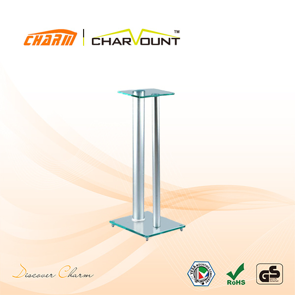 2017 Speaker Stand with Tempered Glass for Customer (CT-SS-31)