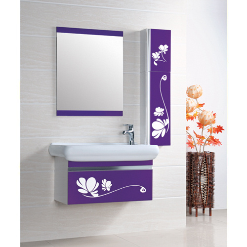 Hot Sale PVC Bathroom Cabinet Sw-PF001W