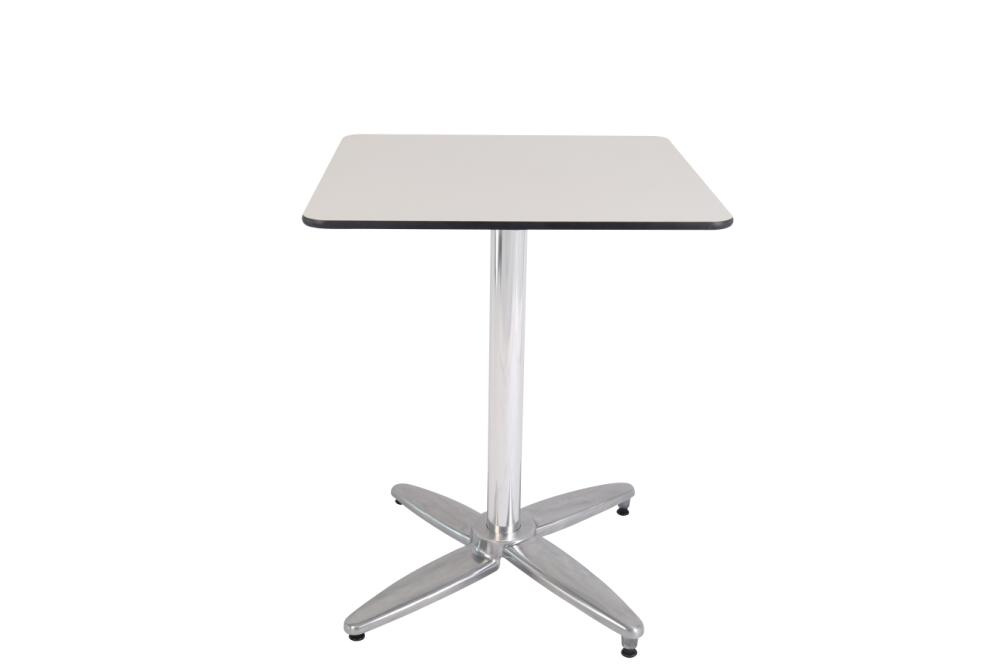 Wholesales Outdoor Simple Line Solid Core Compact Laminate HPL Dining Table (HPL-01)