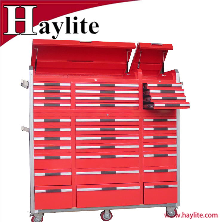Workshop Metal Performed Roller Tool Cabinet Used Chest