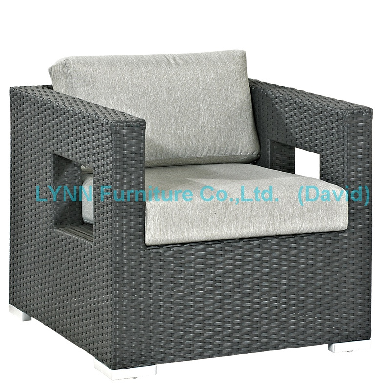 Patio Chair Balcony Chair PE Rattan Armchair Sofa
