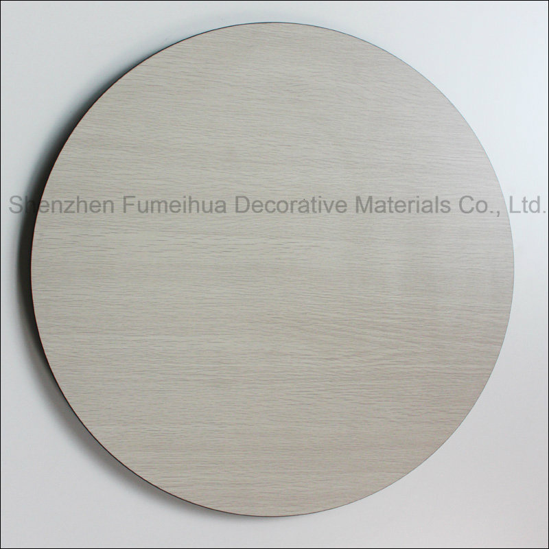 Custom Round Beautiful HPL Table Top for Office
