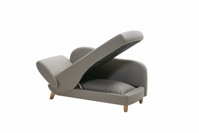 Queen Size PU Leather Sofa Bed with Super Big Storage