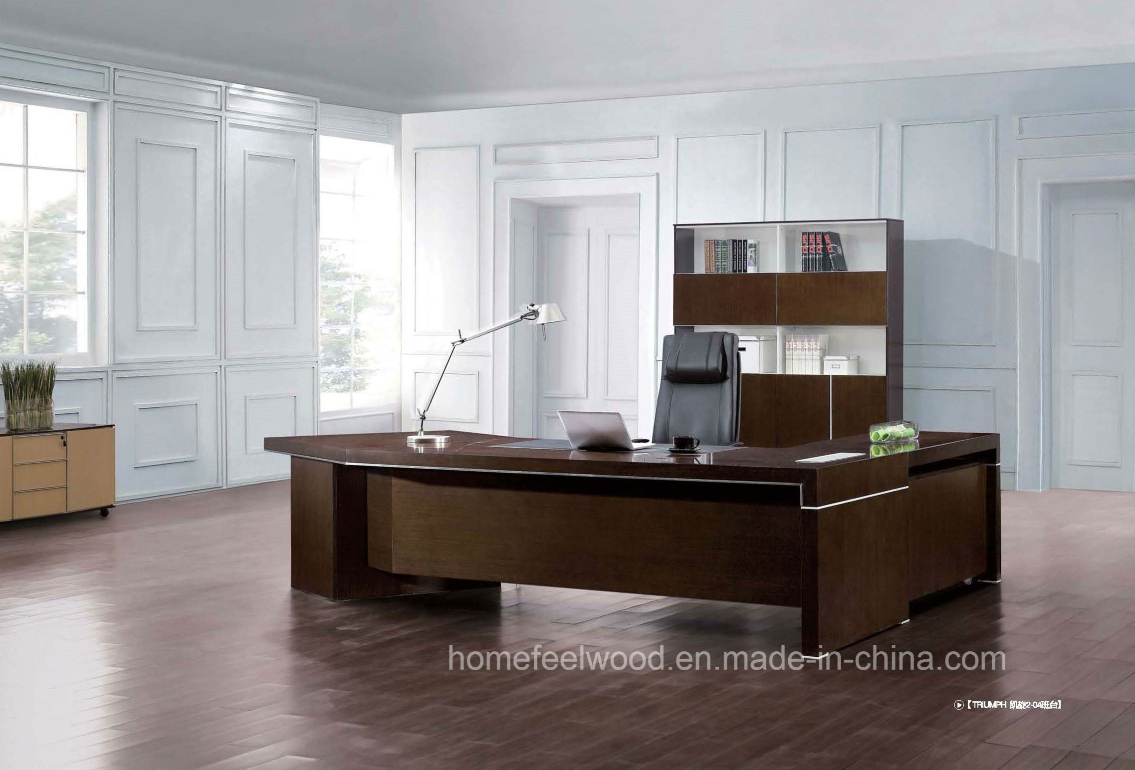 Luxury Furniture Modern Executive Desk Office Table Design (HF-SI0173)