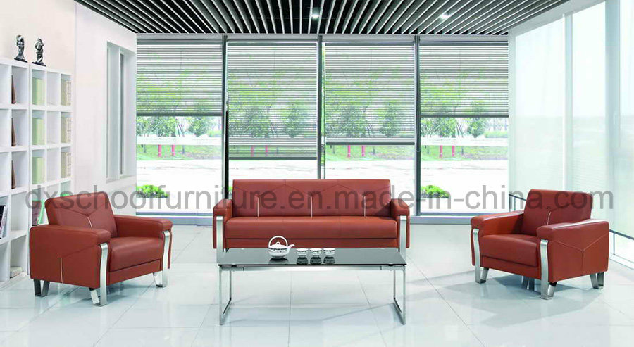 Modern Leather Sofa Office Sofa for Sale (DX519)