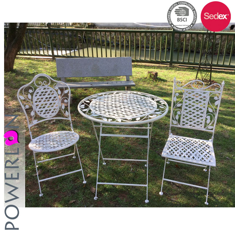 Balcony Set Metal Foldable Table and Chair