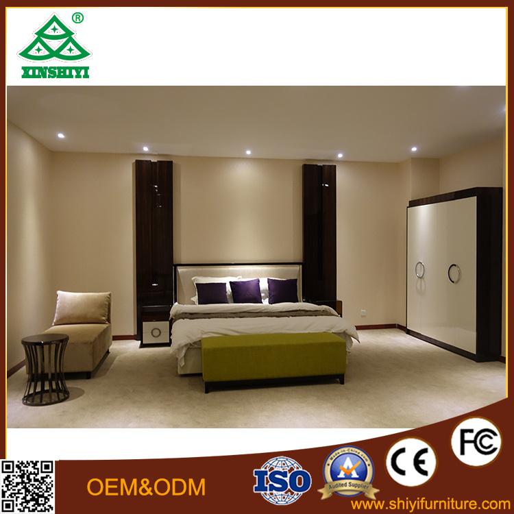 2017 Wholesale Soft Fashion Bed Set Hotel Bedroom Furniture