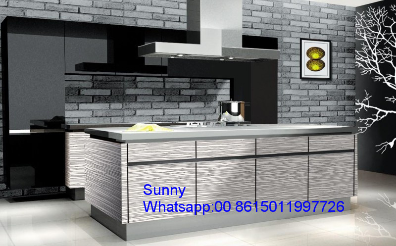 2017 New Foshan Zhihua Wooden Waterproof Cabinet of Kitchens