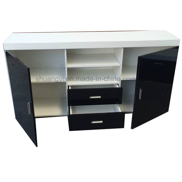Hot Sale Latest Flat Pack Furniture Wooden TV Stand Pictures
