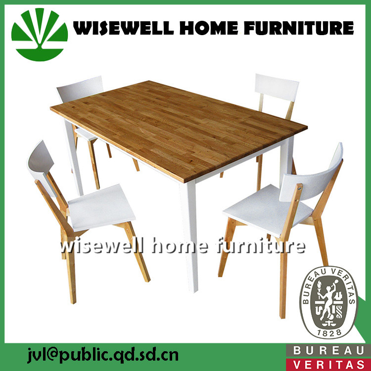 Solid Wood Modern Dining Room Furniture Set