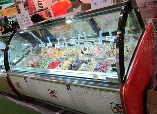 Italian Ice Cream Display Case /Cabinet (CE)