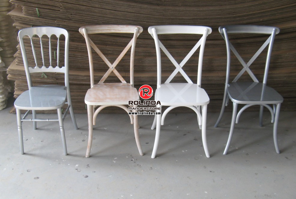 Antique French Cross Back Chair for Weddings