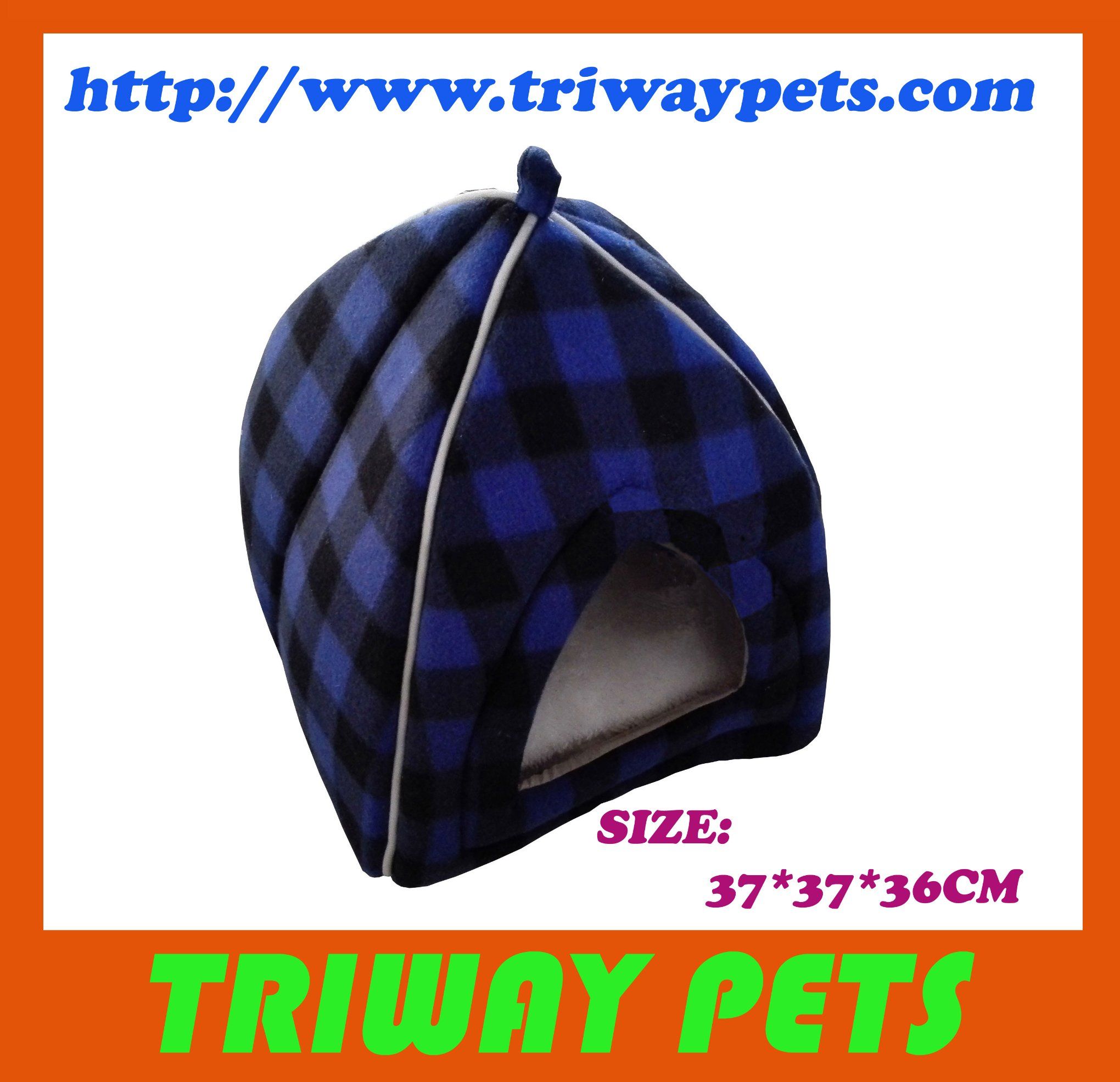 Soft Fleece Cat Bed (WY161001)