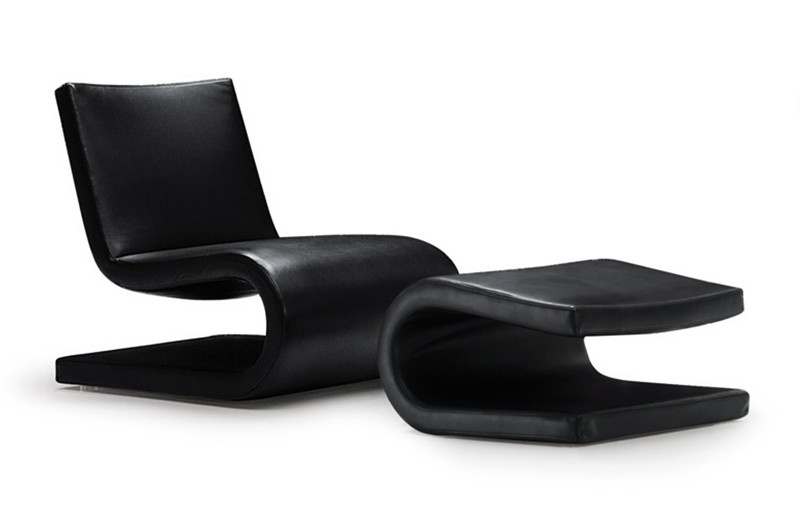 Divany Office Leather Reclining Sofa