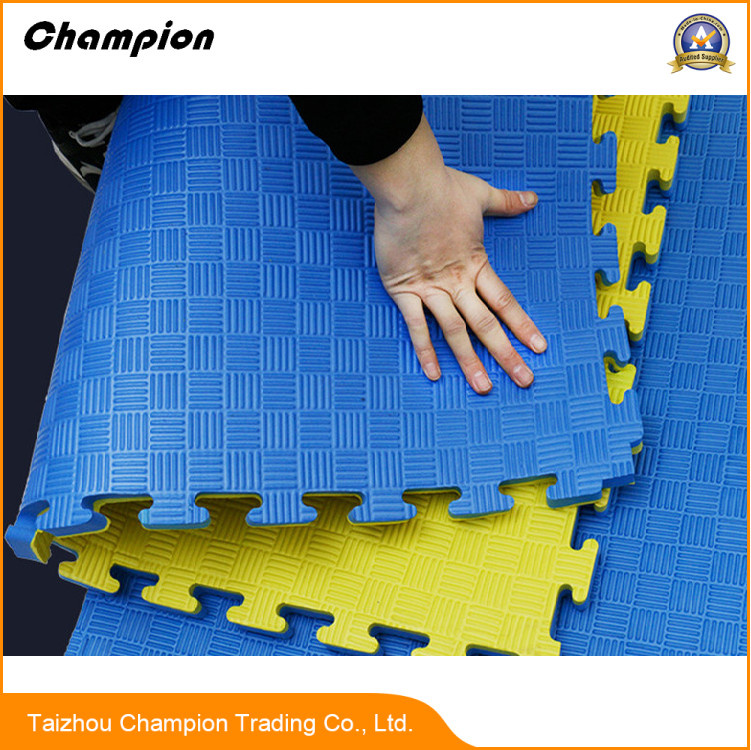 Hot Selling 1m* 1m EVA Foam Mat Tatami Teakwondo Puzzle Mat for Sale, Eco-Friendly EVA Taekwondo Tatami Mat