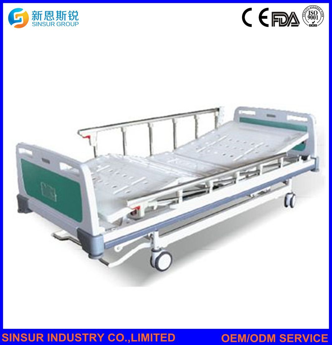 Medical Furniture Electric Three-Function Patient Ward Hospital Nursing Bed