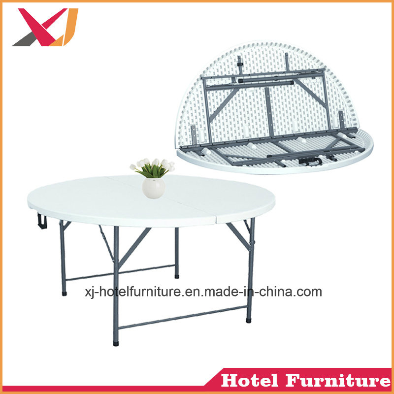 Foldable Plastic Table for Outdoor Wedding/Banquet/Restaurant/Hotel/Beach