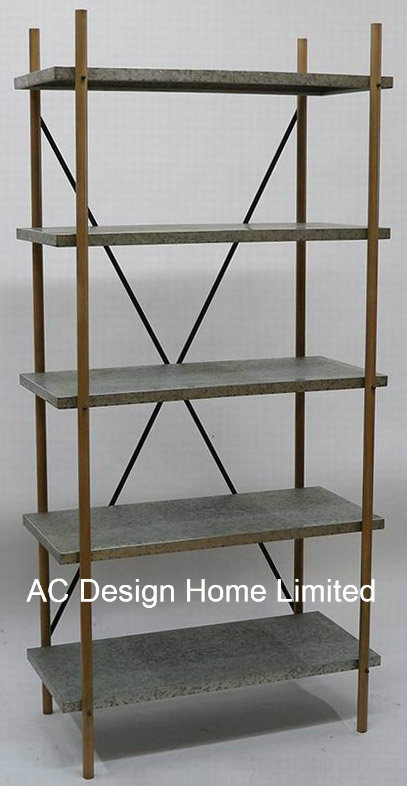5 Tier Antique Vintage Decoration Book Shelf Wooden