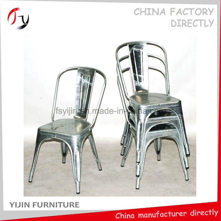 Stackable Metal Sheet Light Restaurant Coffee Chair (TP-12)