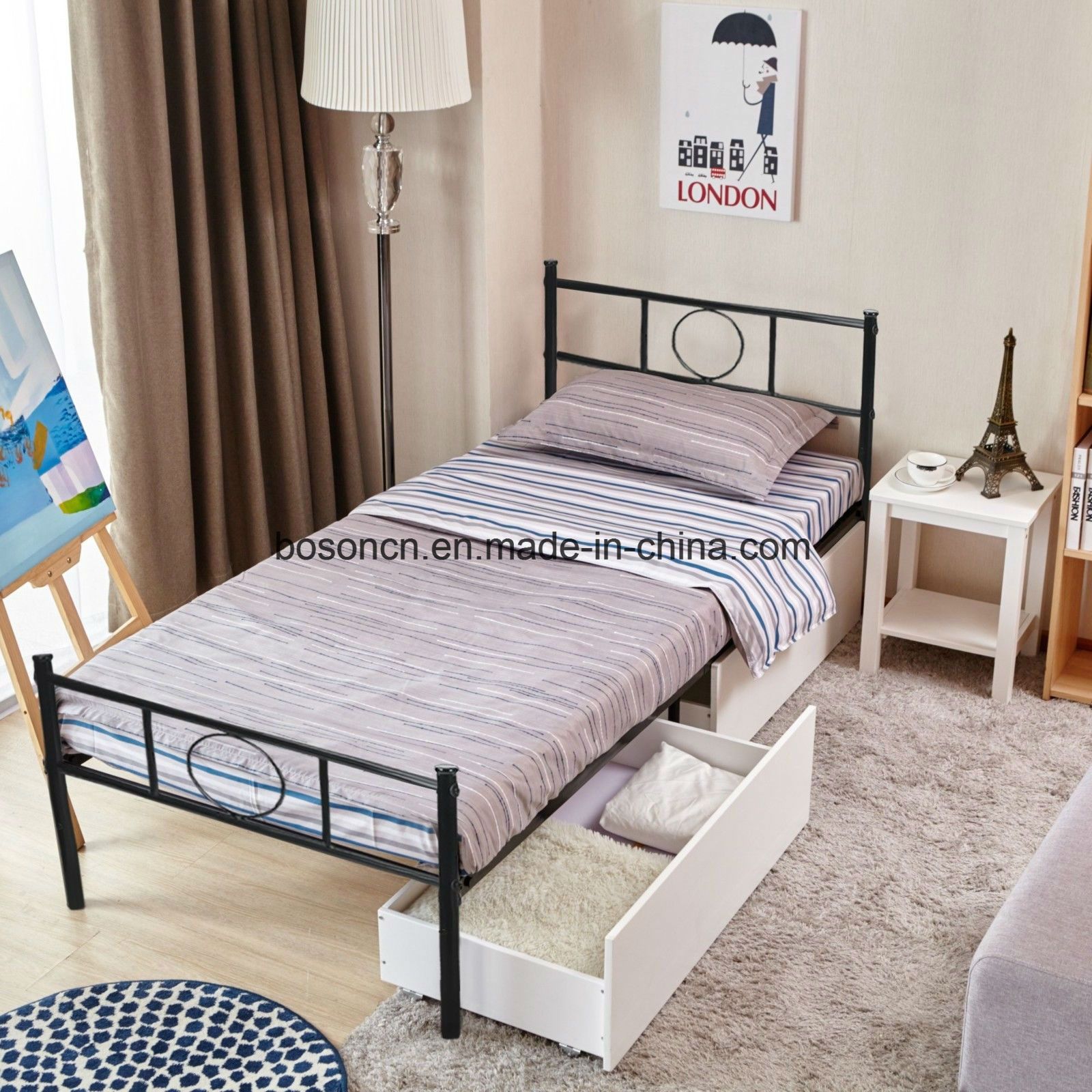 Modern Metal Bed Frame