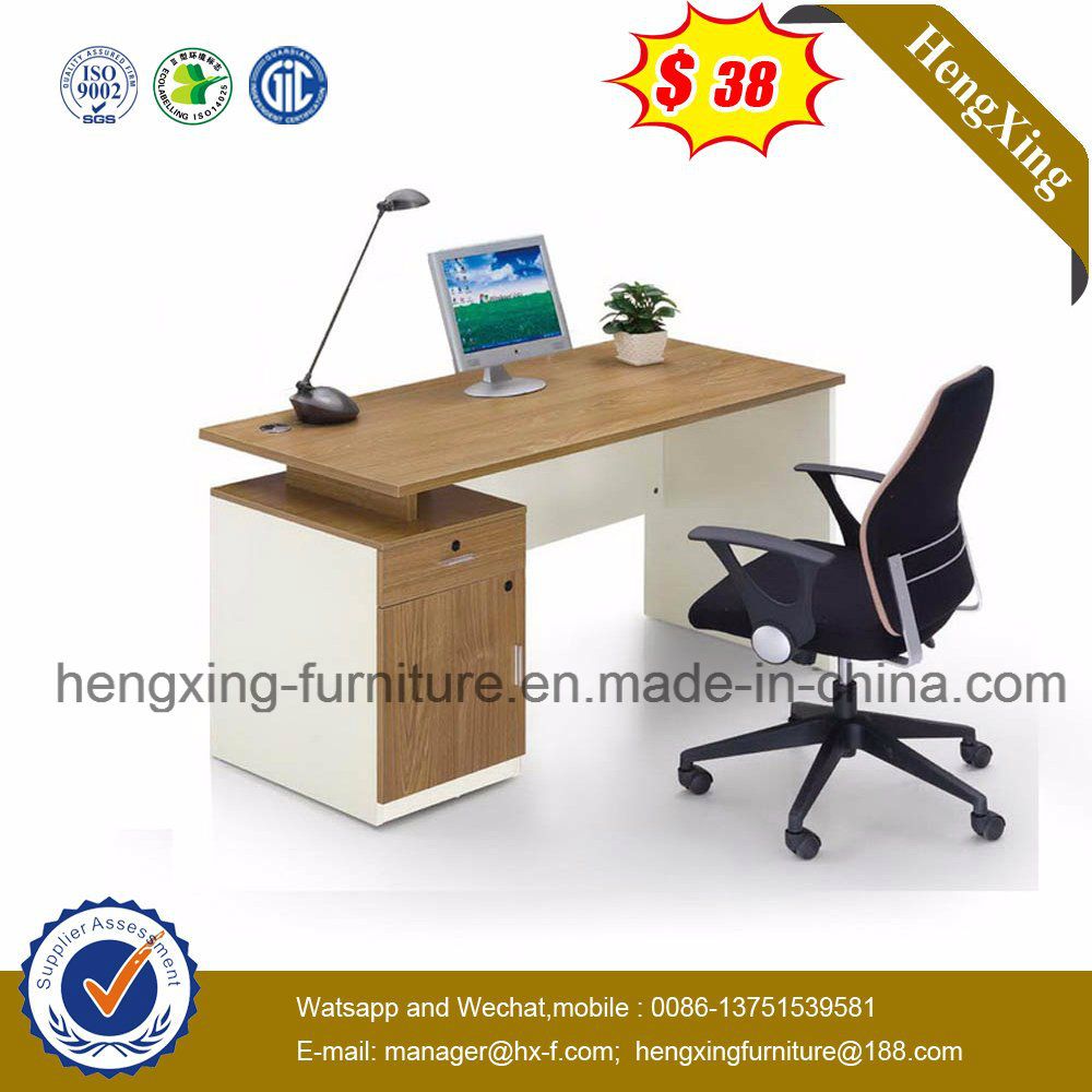 Stock Lots Hutch Cabinets Maple Color Office Desk (HX-5N476)