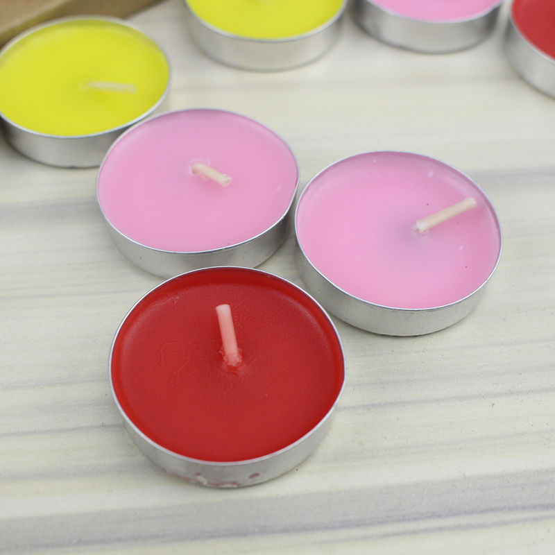 Wholesale Scented 14G Red Tealight Candle for Wedding Decoration