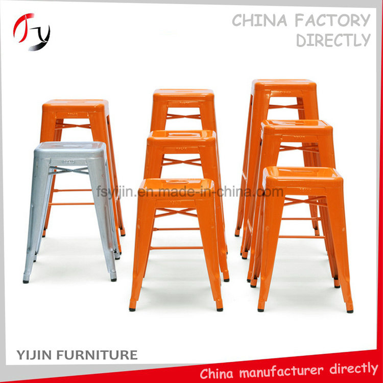 Modern Orange Hotel Public Luxury Banquet Dinner Stool (TP-51)